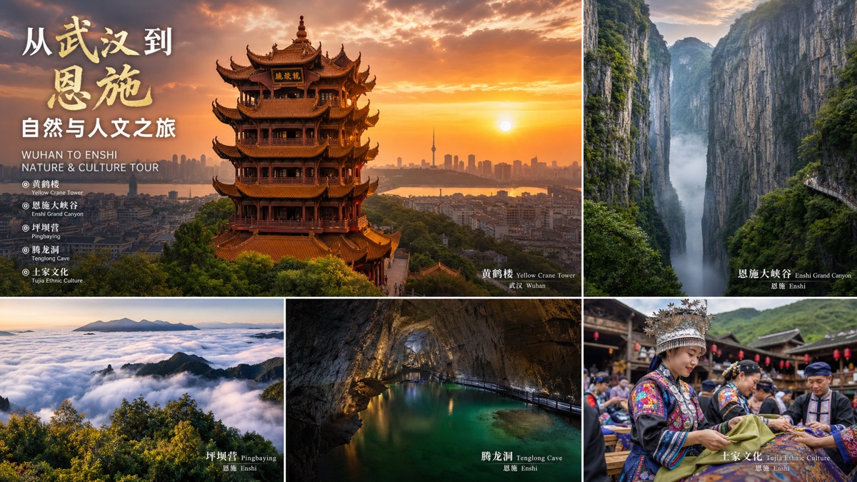 Wuhan & Enshi Hubei Hidden Landscapes Adventure